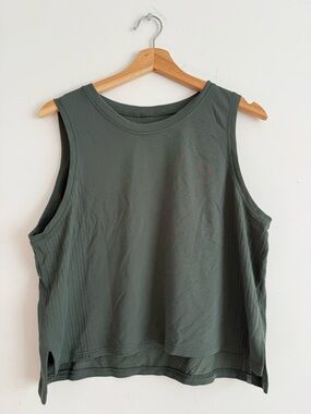 lululemon athletica Olive Green Athletic Tank